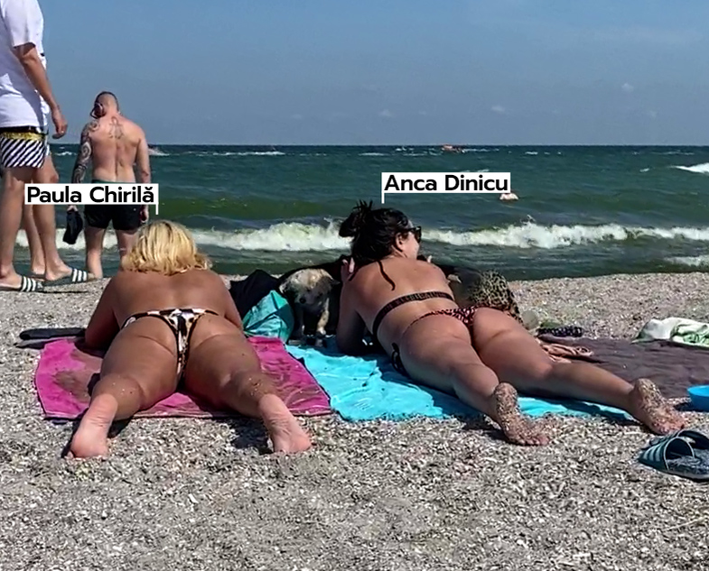 Paula Chirilă și Anca Dinicu au spus pas șezlongurilor / Sursă foto: CANCAN.RO