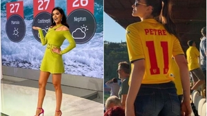 A fost lovit în moalele capului! Bianca Tirsin, Miss Universe România 2020, l-a părăsit pe fotbalistul Adrian Petre