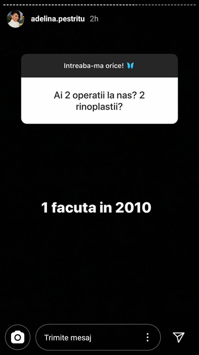 Adelina Pestrițu își dorește să prezinte o emisiune: “Am primit multe oferte să mă reîntorc”. A dezvăluit câte operații și-a făcut, de fapt, la nas