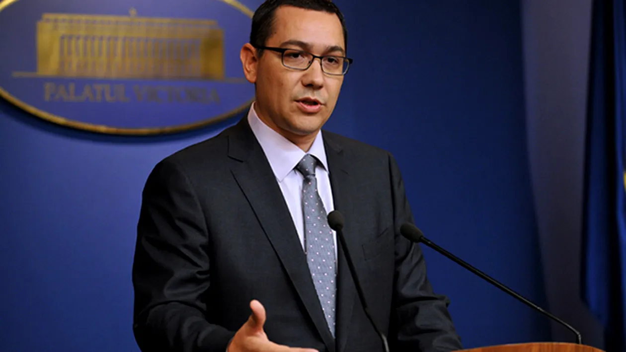 Mesajul premierului Victor Ponta: Sustin initiativa Politica fara Bariere!
