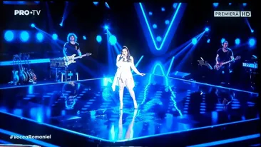 Fata cea mică a lui Adi Minune, pe scena de la Vocea României! Cum a cântat Adriana Simionescu și ce jurat s-a întors când a auzit-o