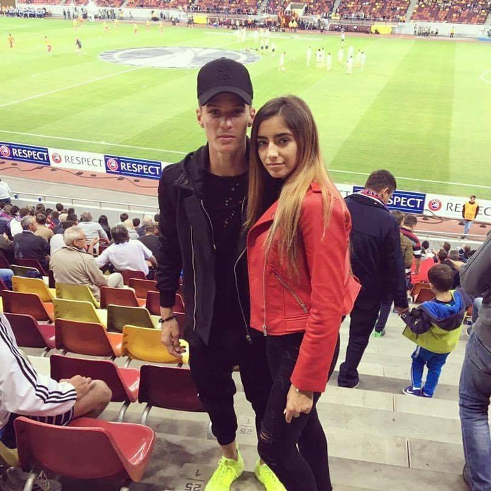 Alexandra Ionela Grigoriță, alături de Dennis Man
