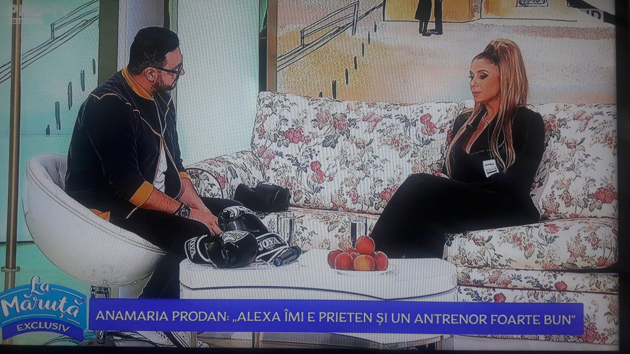 Anamaria Prodan a spus adevărul despre incidentul cu Dan Alexa. Ce i-a făcut, de fapt, antrenorul. Dezvăluiri la emisiunea lui Cătălin Măruță