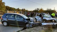 Accident în Prahova! Un mort și patru răniți după ce două mașini s-au lovit frontal