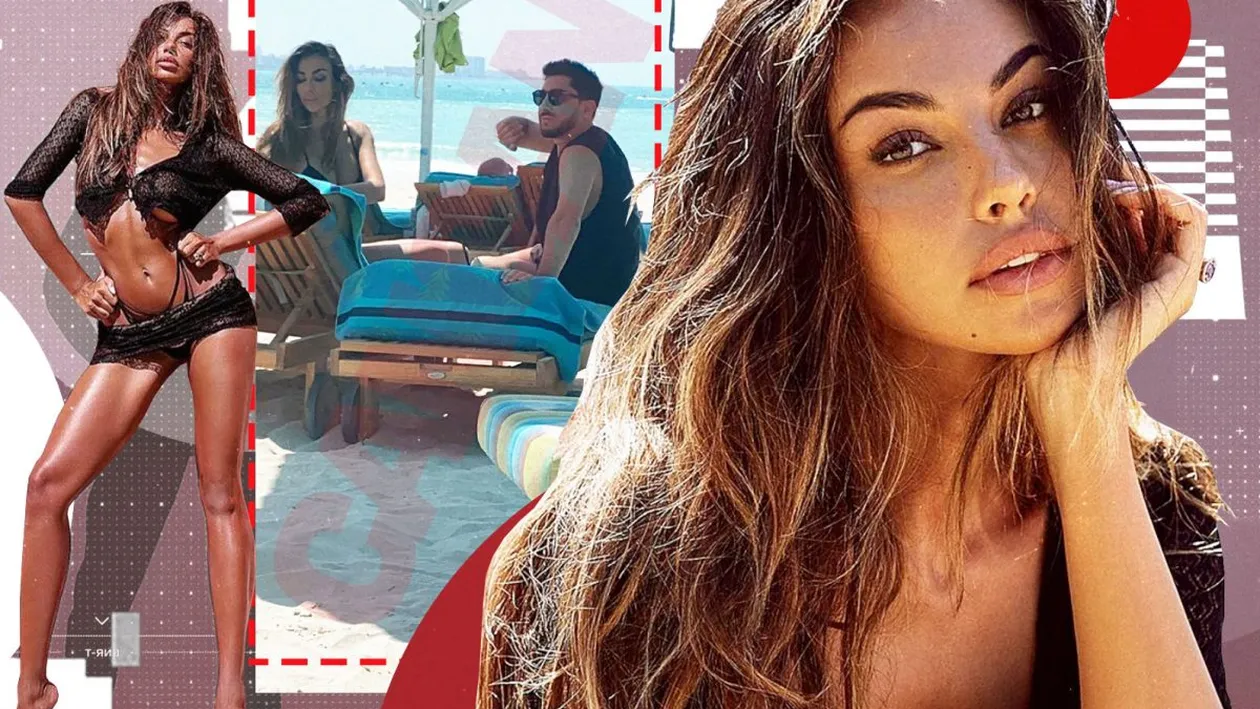 Mădălina Ghenea, la plajă în Dubai, alături de noul iubit?!