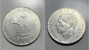 Tu mai ai așa ceva acasă? Prețul ireal la care se vinde o monedă din argint de 500 de lei, din anul 1941, acum, în 2023