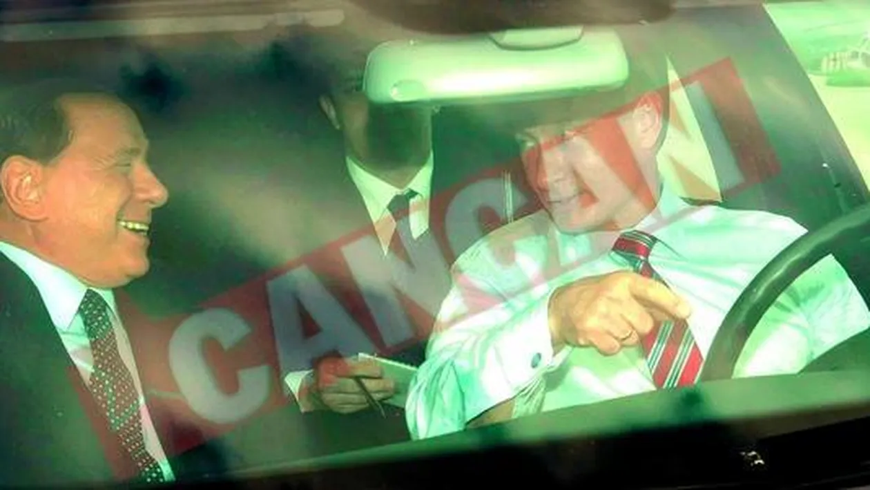 Putin, sofer pentru Berlusconi