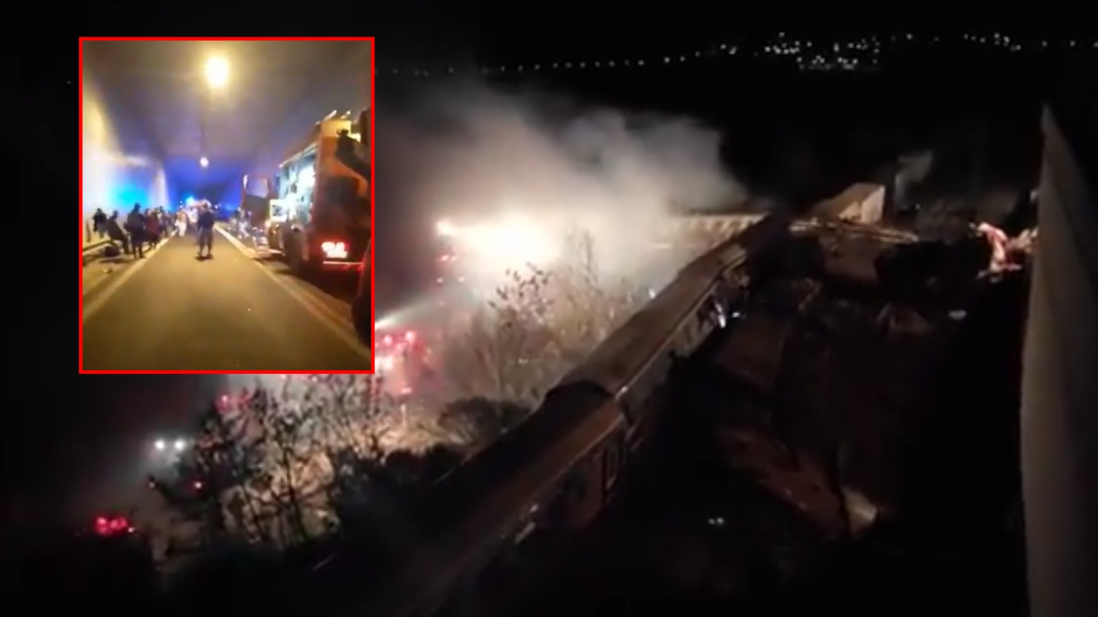 Tragedie de proporții în Grecia, după ce două trenuri s-au ciocnit! Sunt cel puțin 36 de morți și 85 de răniți