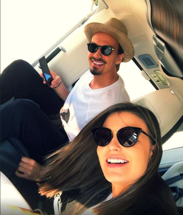 Lukasz și Raluca în urmă cu trei ani, într-o excursie de vis