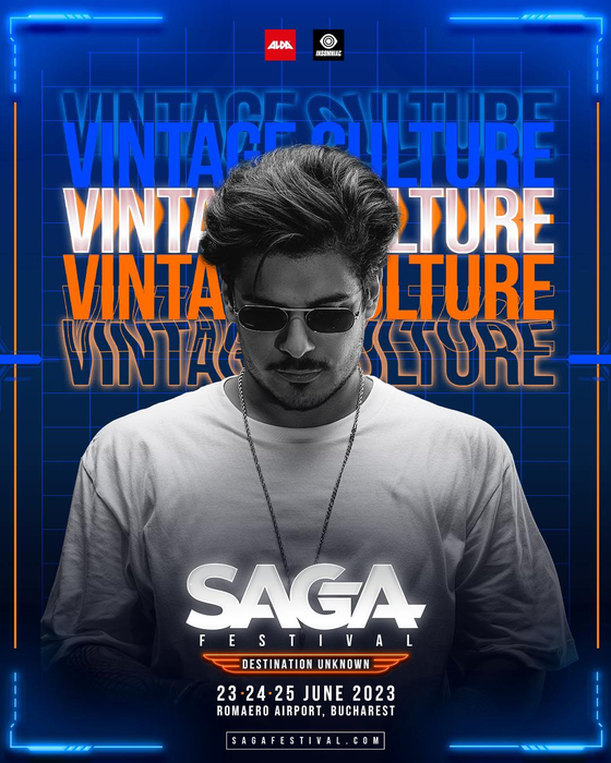 Vintage Culture nu putea lipsi de la SAGA 2023 (SURSA FOTO: FACEBOOK)