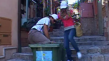 Rosse Marie si Doru, pictorial in tomberon!