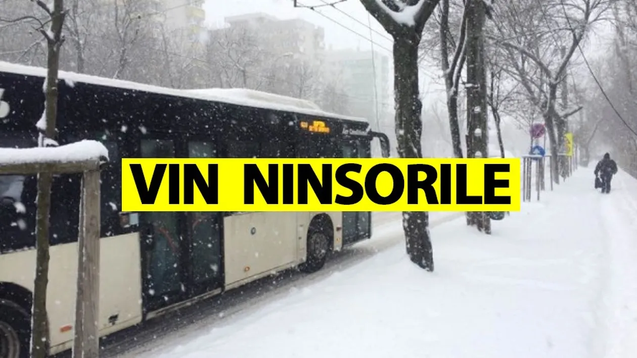 Nu scăpăm de zăpadă! În ce zi din decembrie vor începe ninsorile în București și în toată România. Meteorologii ANM, în alertă
