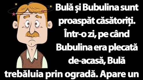 BANC | Bulă și Bubulina sunt proaspăt căsătoriţi