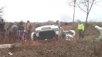 Destin cumplit pentru Rodica, o femeie de 46 de ani. A murit în urma unui accident, după ce s-a izbit cu mașina de o cruce de marmură