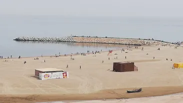 Cum a arătat prima zi de relaxare pe plaja din Vama Veche