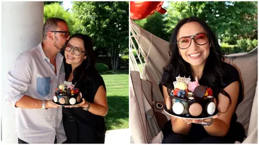 Andra și-a sărbătorit ziua de naștere cu Poliția la ușă. Cătălin Măruță și copiii și-au dat toată silința să o facă să zâmbească, după ce hărțuitorul ei a fost internat la Psihiatrie