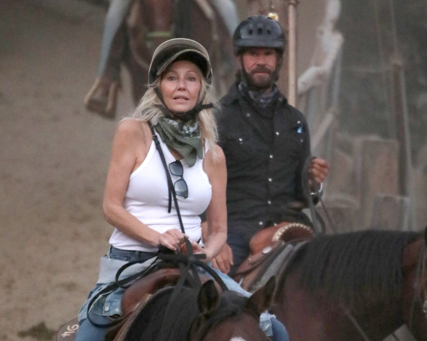 Heather Locklear și Lamas la ranch, sursa-profimedia.ro