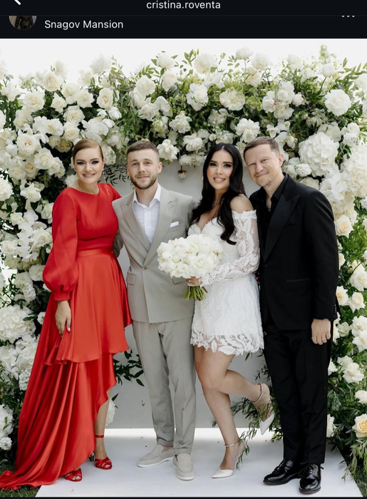 Alexandru Maxim și Cristina Roventa s-au cununat religios! Primele IMAGINI de la evenimentul fastuos