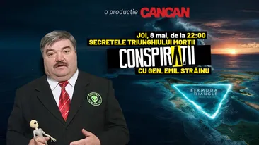 “Conspirații cu gen. Emil Străinu” începe joi, 8 mai, de la 22:00, LIVE pe YouTube CANCAN