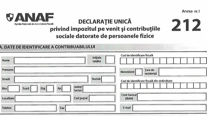 Anunțul venit din partea ANAF. Data limită pentru depunerea Declarației Unice este 25 mai. Ce amenzi se aplică celor care întârzie