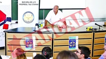 Dan Voiculescu da lectii de economie studentilor straini