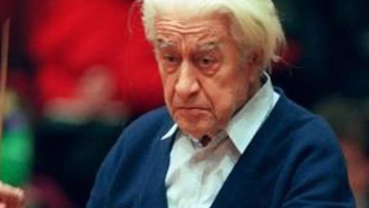 Google celebreaza centenarul nasterii dirijorul roman Sergiu Celibidache printr-un nou logo