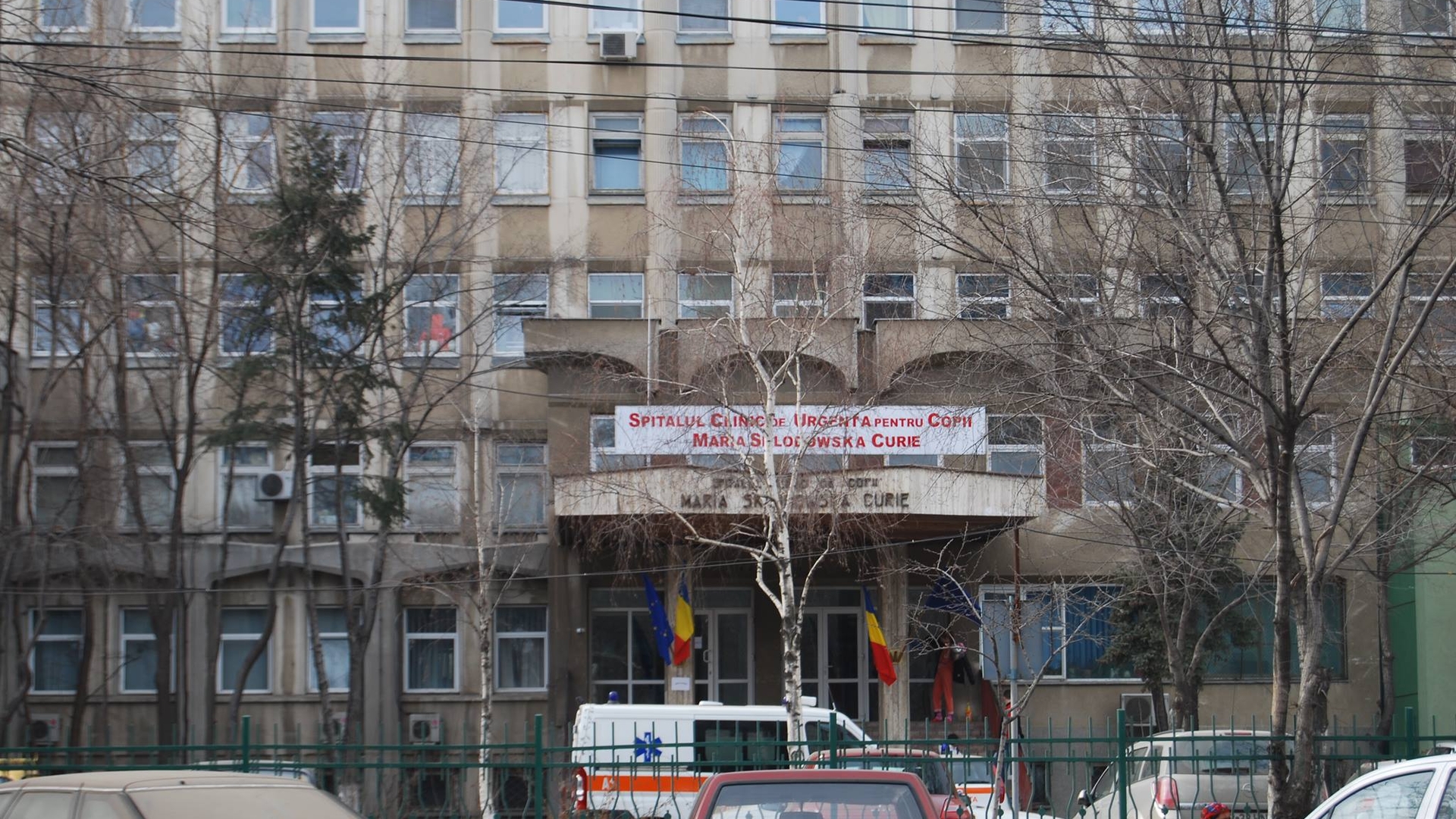 Incendiu la Spitalul “Marie Curie” din București. Pompierii au intervenit de urgență