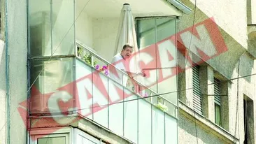 Isi urmareste nevasta pas cu pas