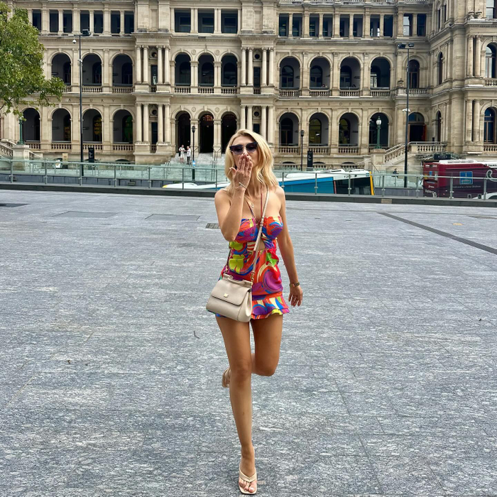 Andreea Bălan a atras toate privirile cu ținuta sa/ Sursa foto: Instagram