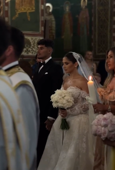 Florinel Coman și Smaranda Timofeciuc s-au căsătorit/ sursă foto: Instagram