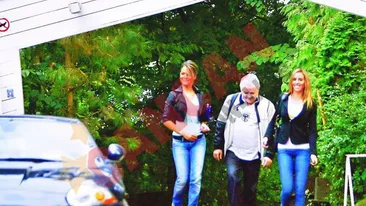 Irinel Columbeanu s-a afisat cu una dintre blondele sale la concertul Busta Rhymes din Brasov