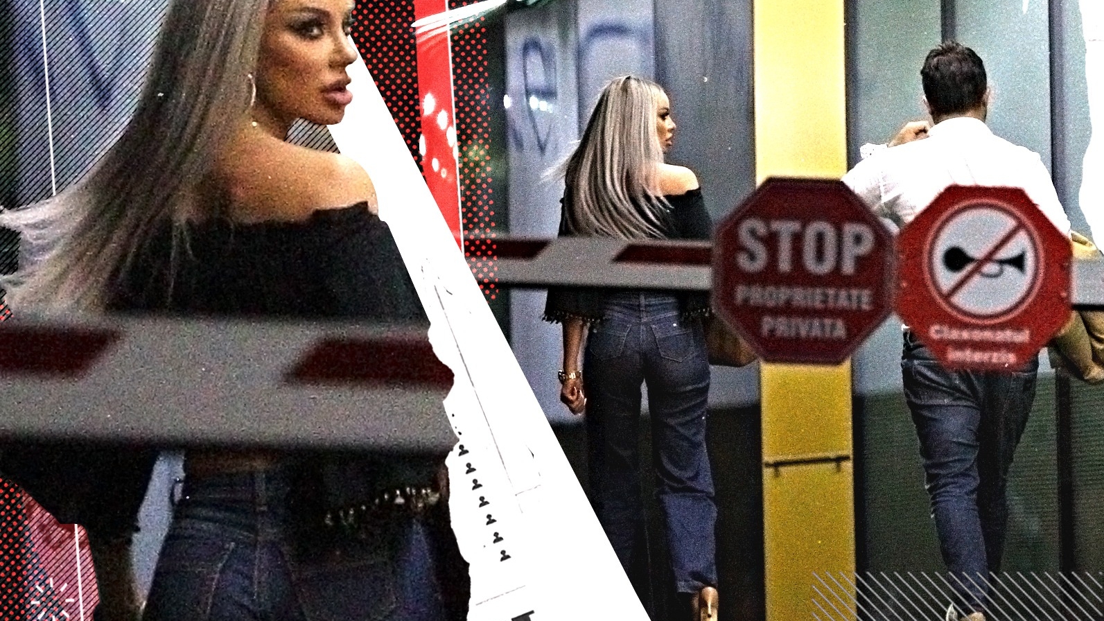 Bianca & Bădălău se ascund, dar i-am fotografiat aproape de miezul nopții la apartamentul lui!