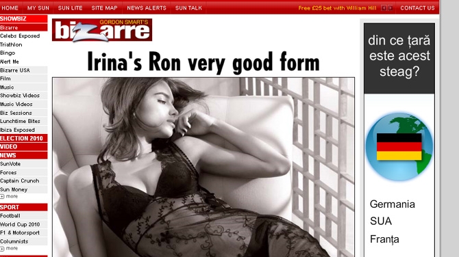VEZI AICI cum arata Irina, noua cucerire a lui Cristiano Ronaldo!