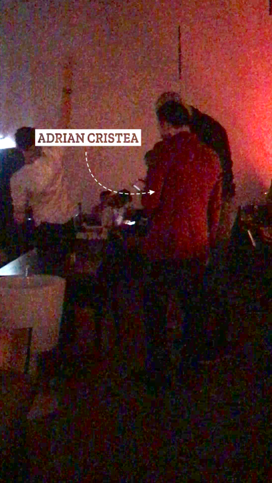 Adrian Cristea este un obișnuit al cluburilor de fițe din Capitală