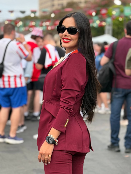 Ce face acum Larissa Riquelme, tânăra virală de la Campionatului Mondial din 2010. Sursa foto: Instagram