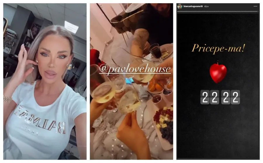 Bianca Drăgușanu a făcut declarații acide la adresa Dariei Radionova după publicarea imaginilor prin care a dezvăluit că s-a iubit cu Alex Bodi pe ascuns. Creatoarea de modă a avut azi un program foarte încărcat © Instagram Stories