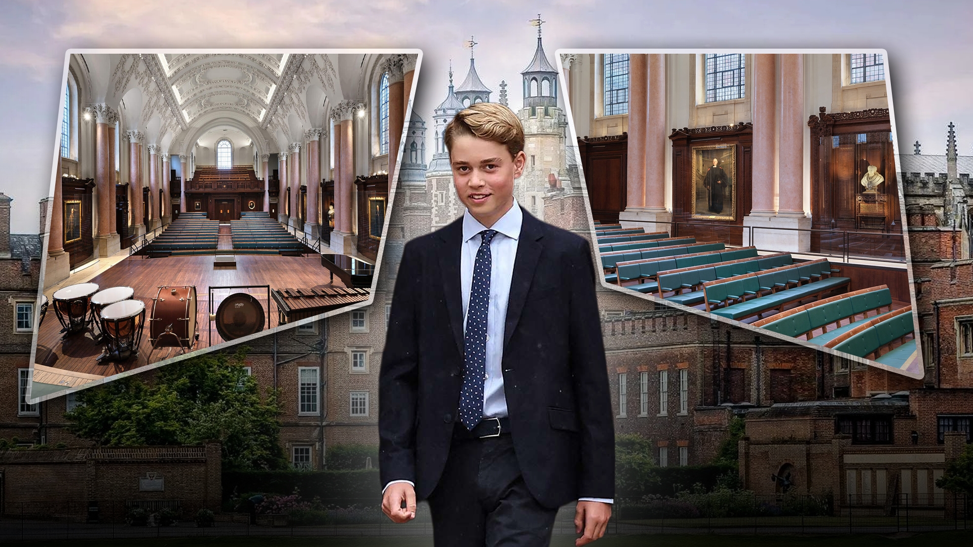 Prințul George a plecat de acasă! William și Kate și-au lăsat fiul la internatul de 63.000 de lire pe an
