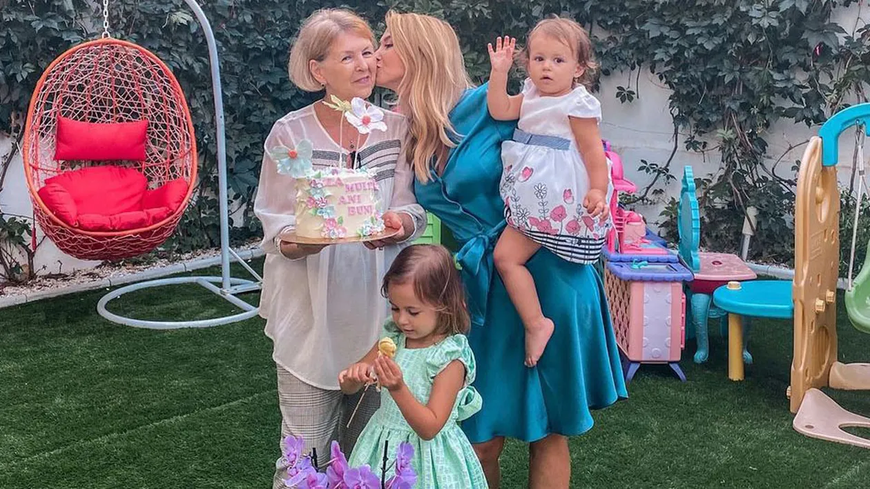 Andreea Bălan și-a făcut mama să plângă de fericire. Ce mesaj a primit Valeria Bălan de ziua sa de naștere de la soțul ei, Săndel Bălan