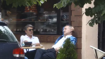 Gigi Becali a uitat de bunele maniere! Aflat pe o terasa din Capitala, latifundiarul a fost filmat in timp ce...