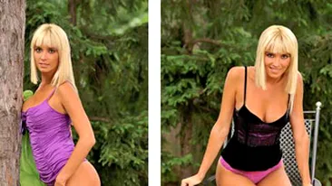 Diana Dumitrescu a pozat in lenejeie intima Victoria's Secret