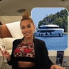 Manelista Roxana, regină pe yachtul milionarului TINMAR care a dus-o acasă cu avion privat!