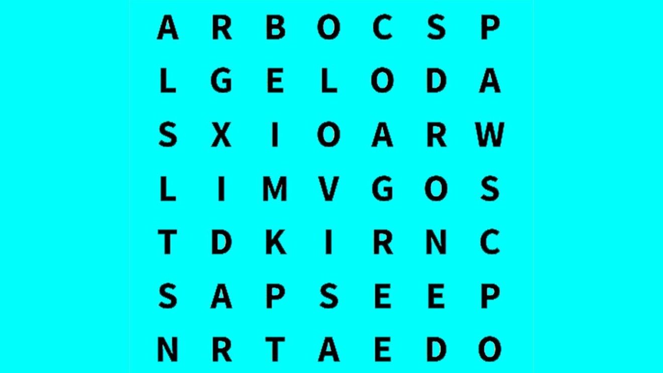 Test de inteligență | Identificați cuvântul "cobra" în acest puzzle!