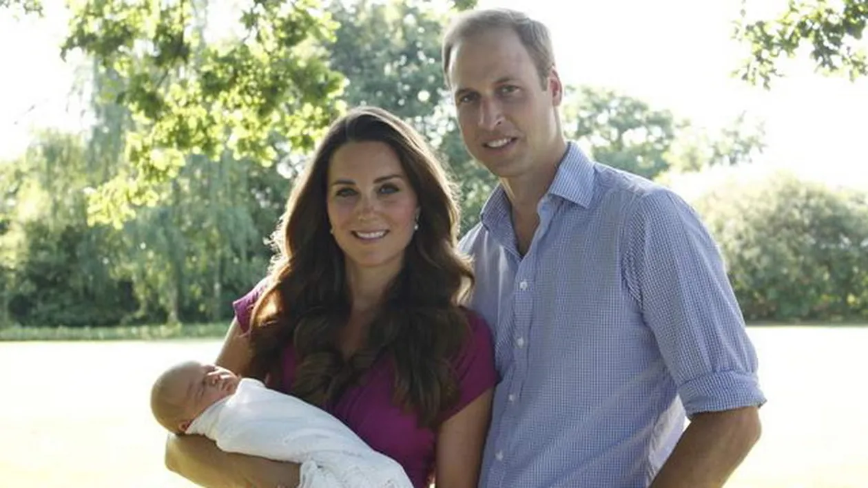 Primele fotografii oficiale ale printului George. William: Fiul meu este un mic strengar