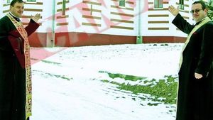 Singura biserica placata cu aur din Romania