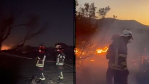 E stare de alertă în Grecia! Un nou incendiu devastator din cauza caniculei