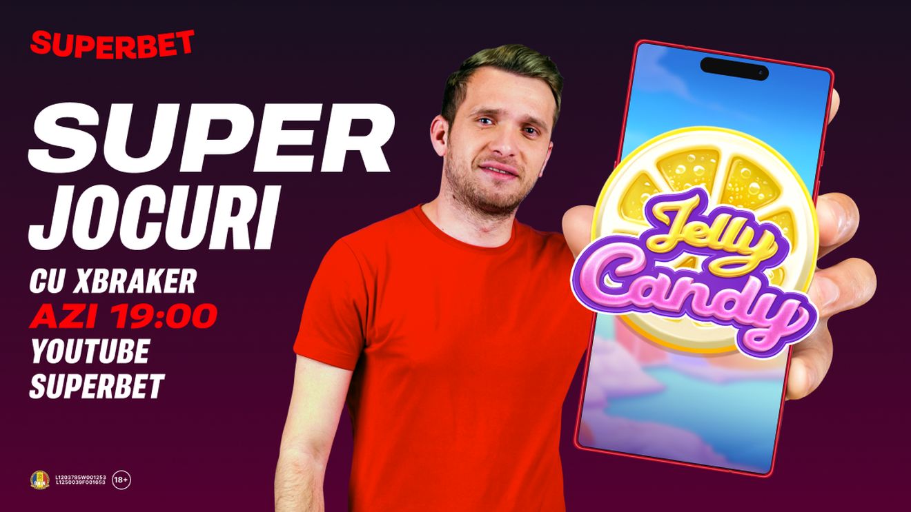 (P) Ce faci de la ora 19:00? Hai pe YouTube Superbet, în live-ul dedicat SuperJocurilor de casino