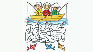 TEST IQ | Care dintre cei 3 pescari va prinde peștișorul de aur?