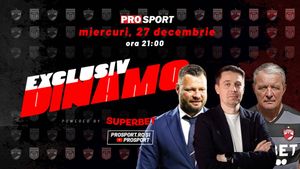 Astă seară dansăm în familie, cu „Săgeată” și „Sensei”, în ultima ediție din acest an, la EXCLUSIV DINAMO. Marius Niculae și Constantin Niculae vin la emisiunea dedicată „câinilor”