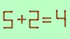Test IQ cu chibrituri | Corectați 5 + 2 = 4, mutând un singur băț
