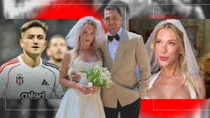 Celebrul fotbalist turc s-a căsătorit la Roma, iar rochia miresei a împărțit internetul în două